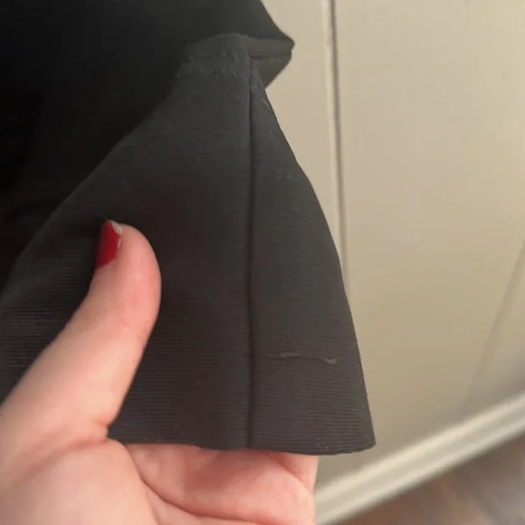 Eliza J Black nCream eyelash lace cocktail dress. - Picture 11 of 12